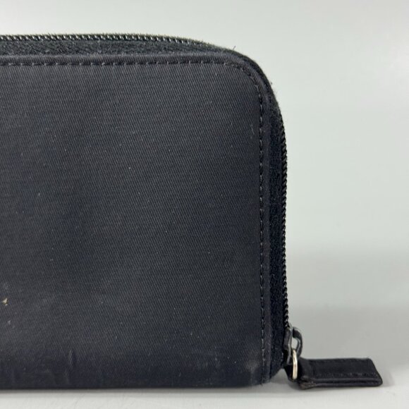 Authentic Prada Black Nylon Zip-around Long Wallet - Picture 7 of 13